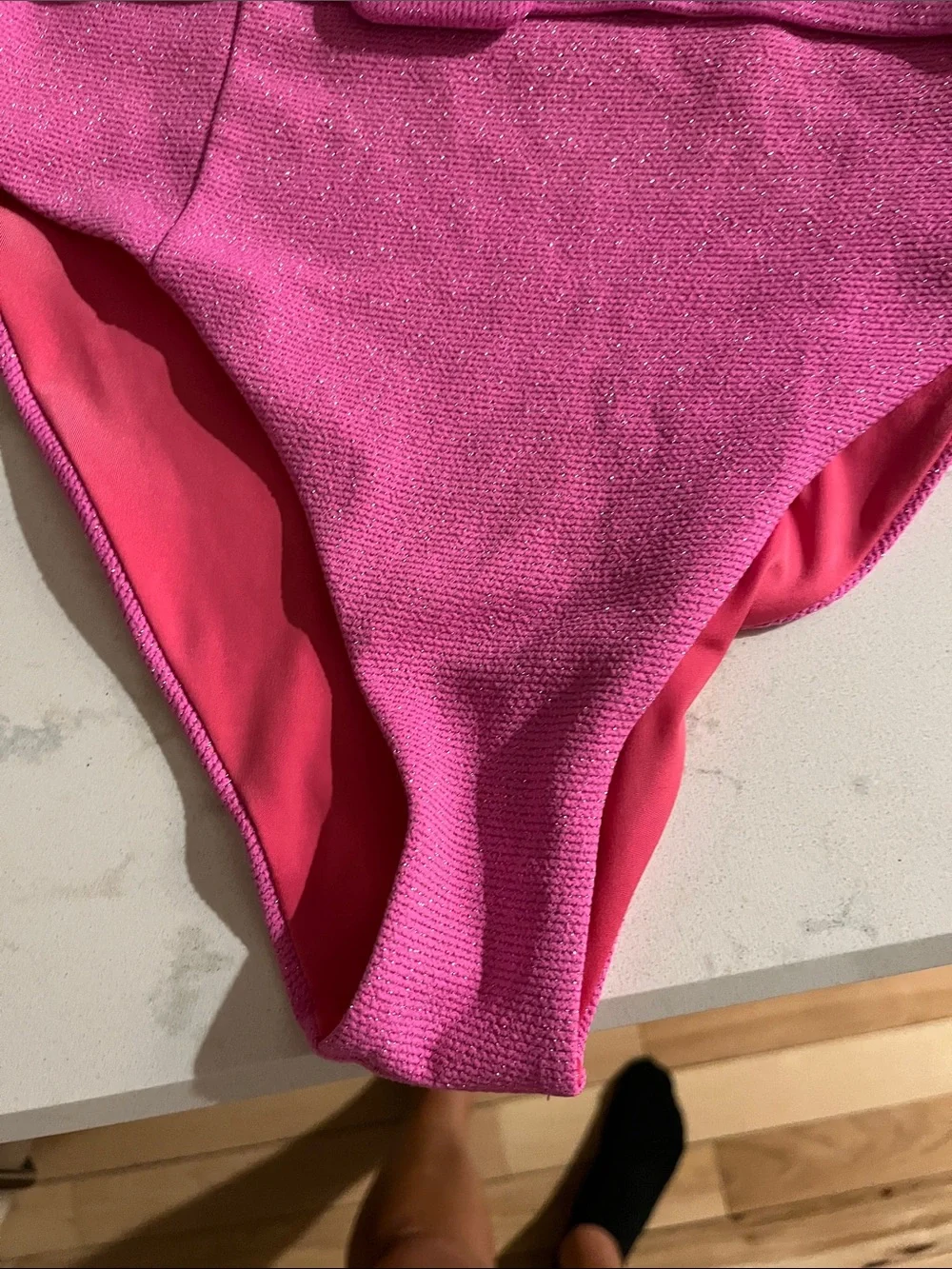 Beach Riot Bright Pink Performance Top